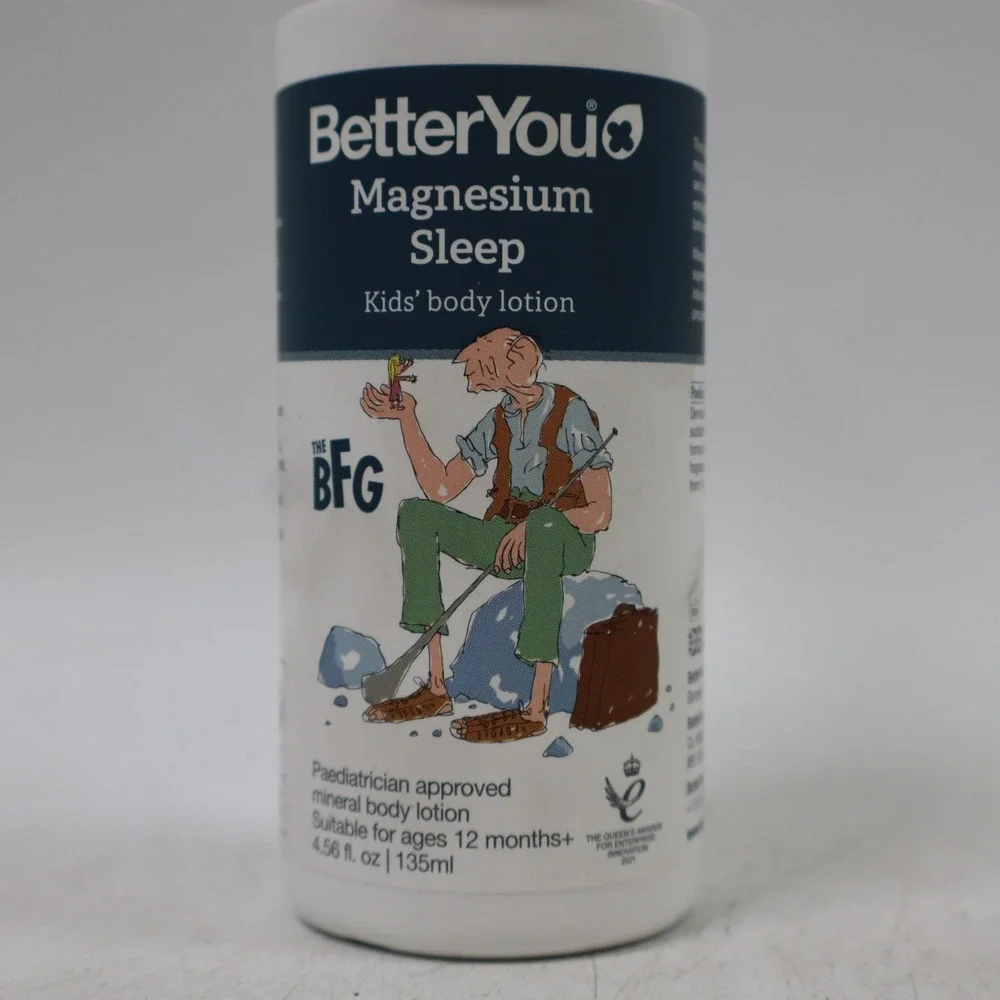 4 PACK BetterYou Magnesium Kids' Sleep Mineral Body Lotion 4.56 FL Oz Each